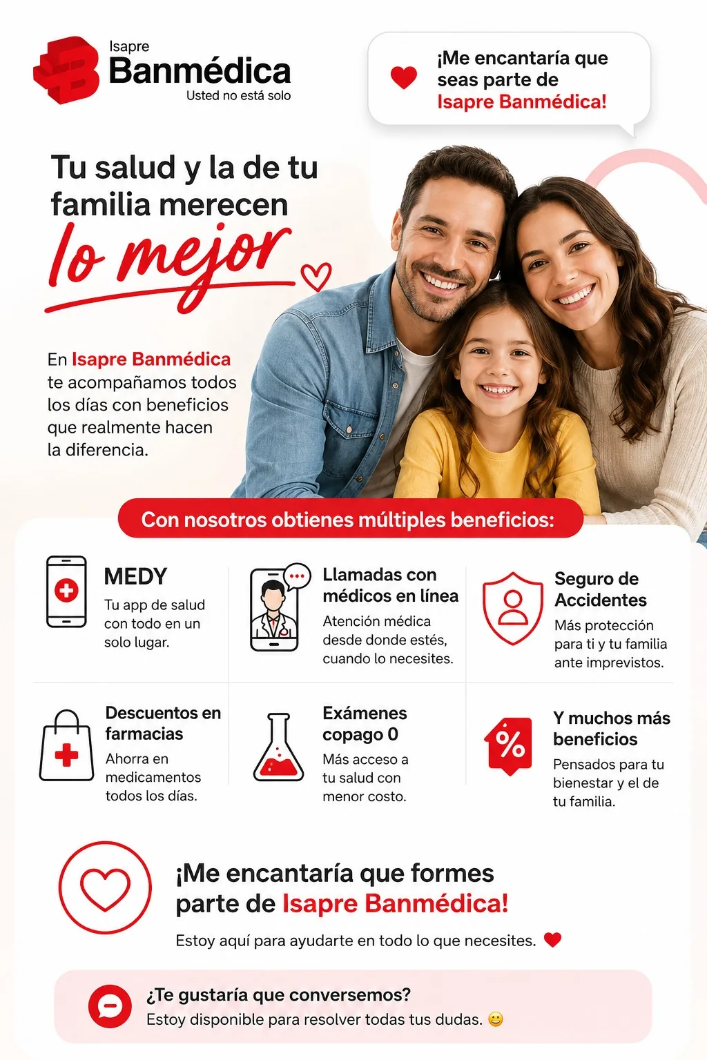 Tu familia merece lo mejor